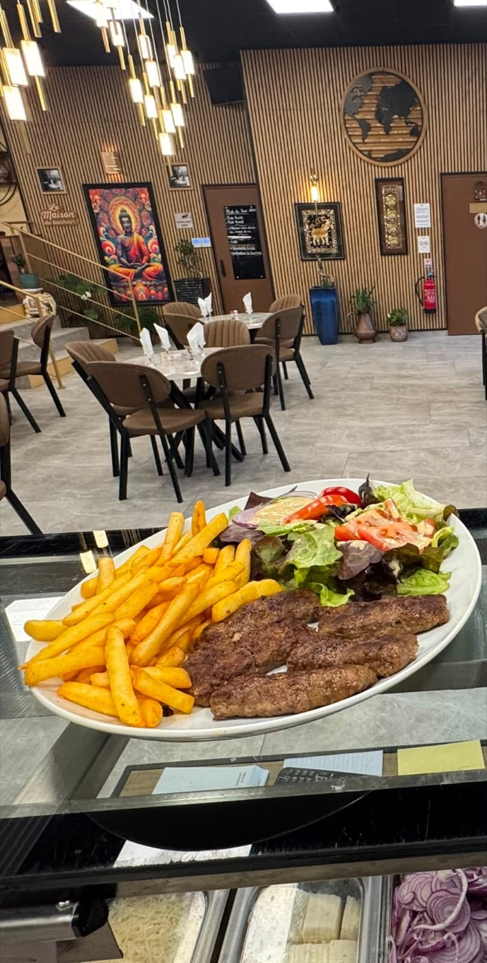 Plat servi au restaurant Samsara