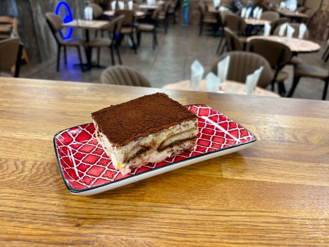 Plat servi au restaurant Samsara