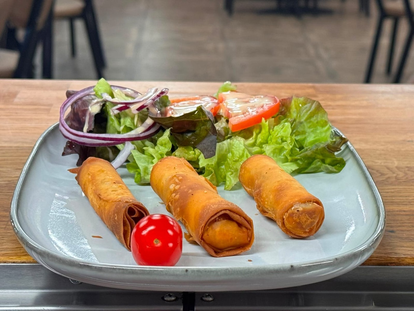 Plat servi au restaurant Samsara