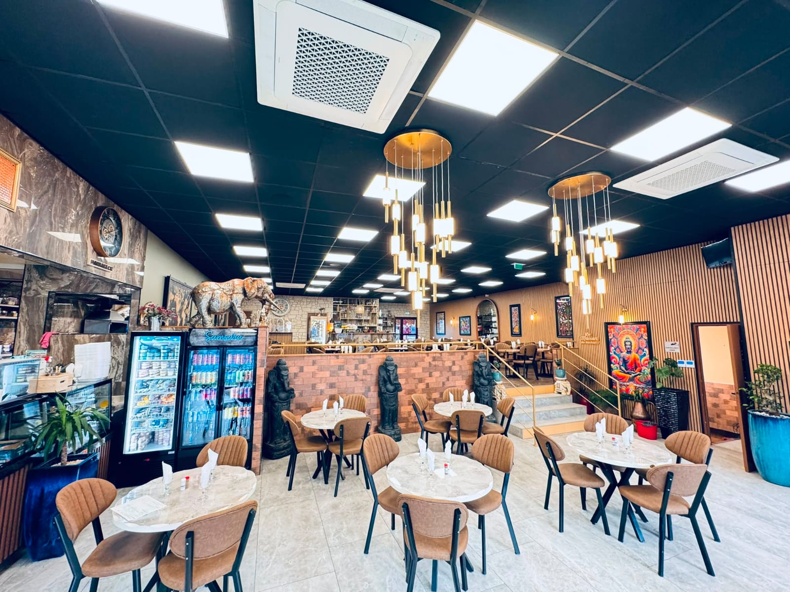Décor du restaurant Samsara